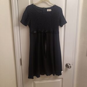 CDC Black Lace Women's Formal Dress